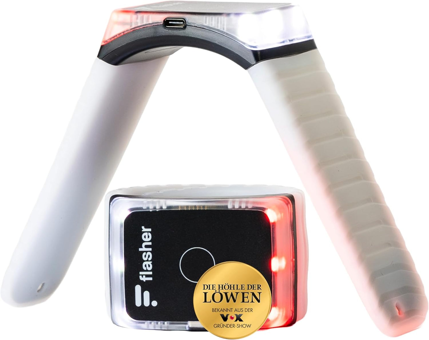 Smarte Blinker Armbänder für Fahrrad, E-Scooter, Läufer
