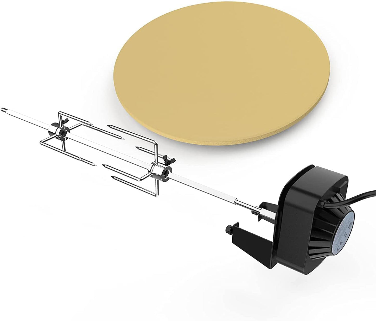 PizzaRing-Kit mit Drehspiess für Kamado Joe/Pit Boss