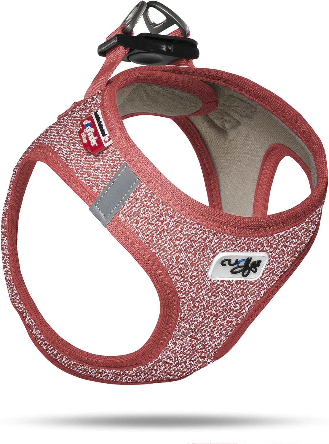 Hundebrustgeschirr Vest Harness Merino, 2XS Red