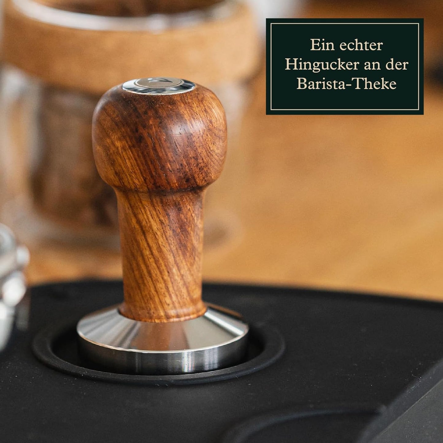 Tamper mit Tamping-Matte, 51 mm, 51mm
