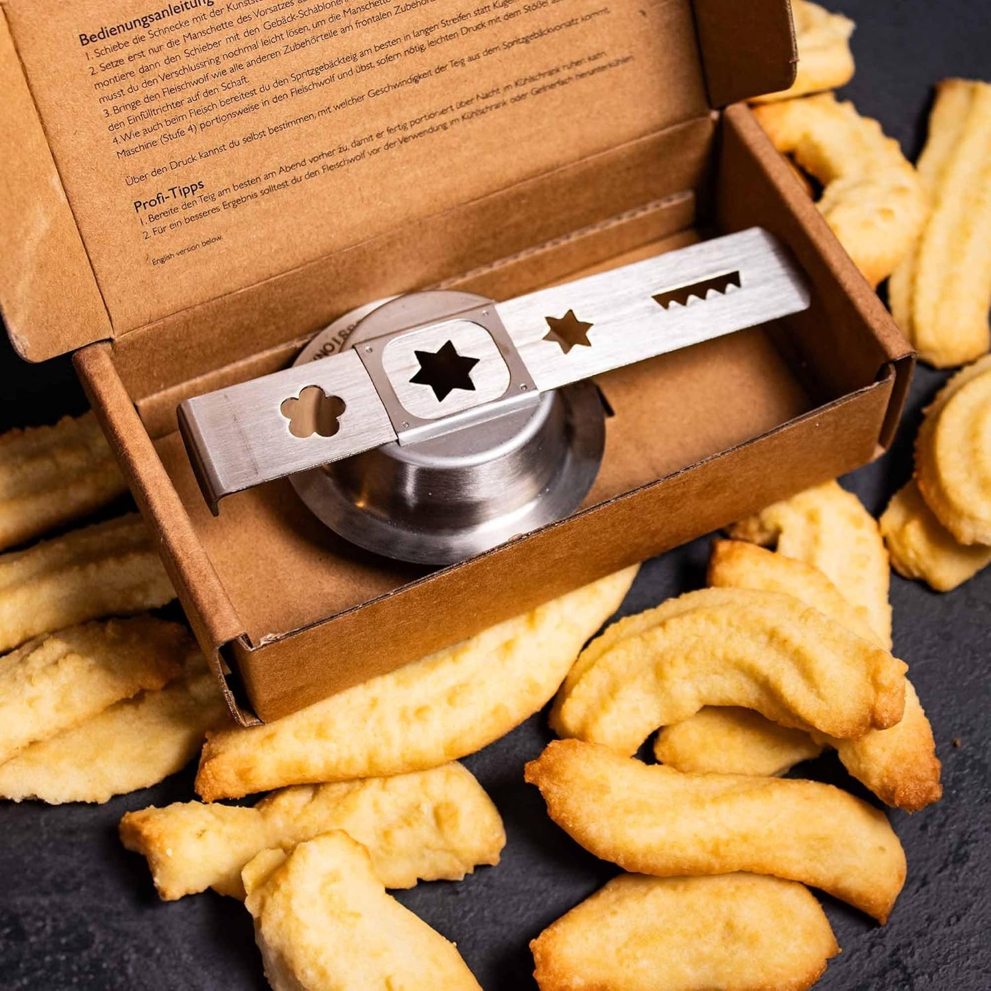 Spritzgebäckvorsatz für Kenwood Fleischwolf KAX950