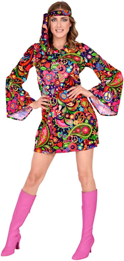Damenkostüm Hippie Girl, M