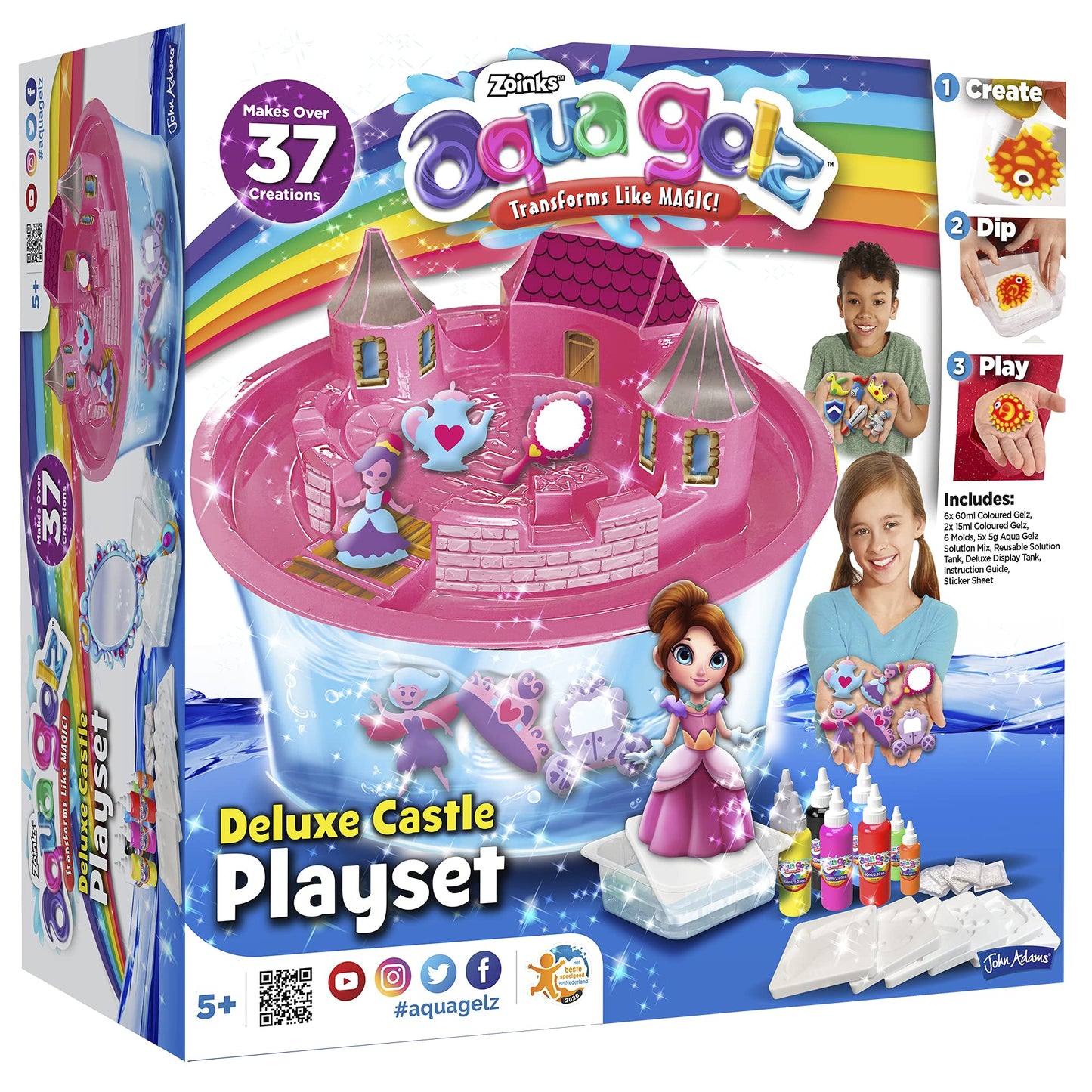Aqua Gelz Deluxe Castle Bastelset, AquaGelz Deluxe Castle Spielset