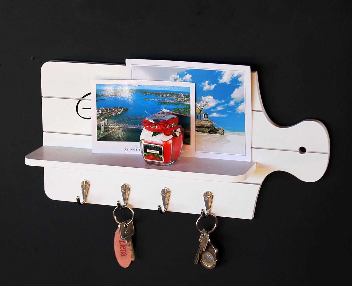 Schlüsselboard mit Ablage