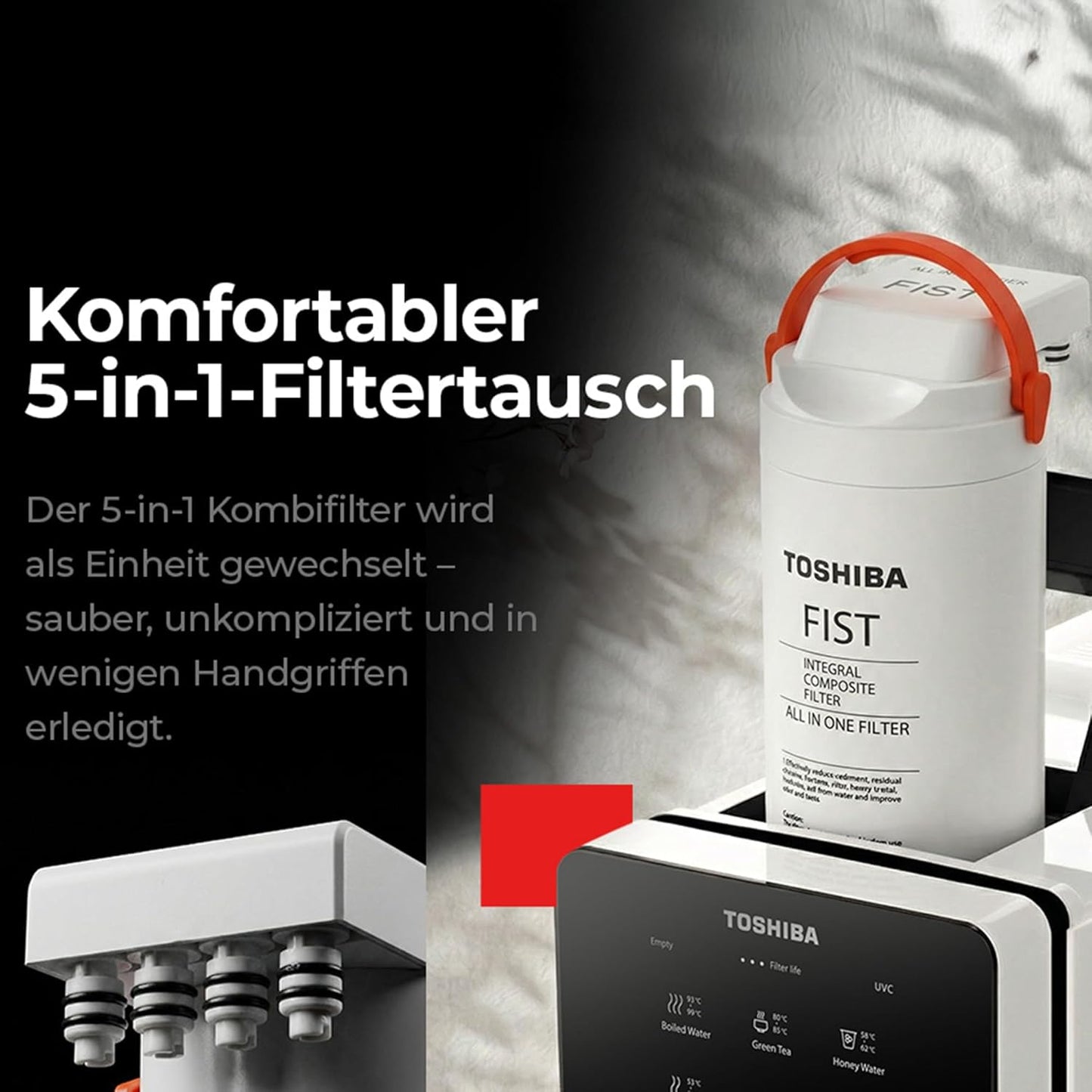 Wasserfilter für Osmoseanlage, C. Erzatzfilter