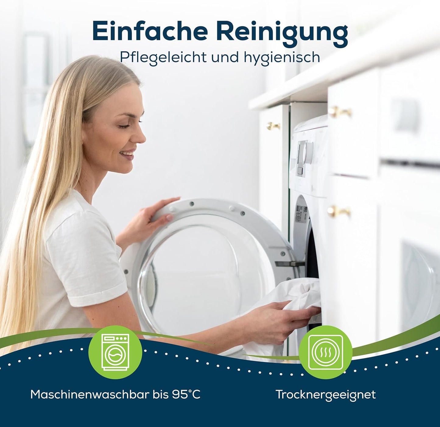 2er-Set Matratzenschoner, wasserdicht, 2 160 x 200 cm