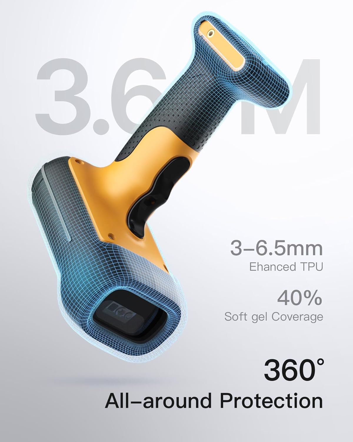 RFID Barcode Scanner 2D mit Ladestation