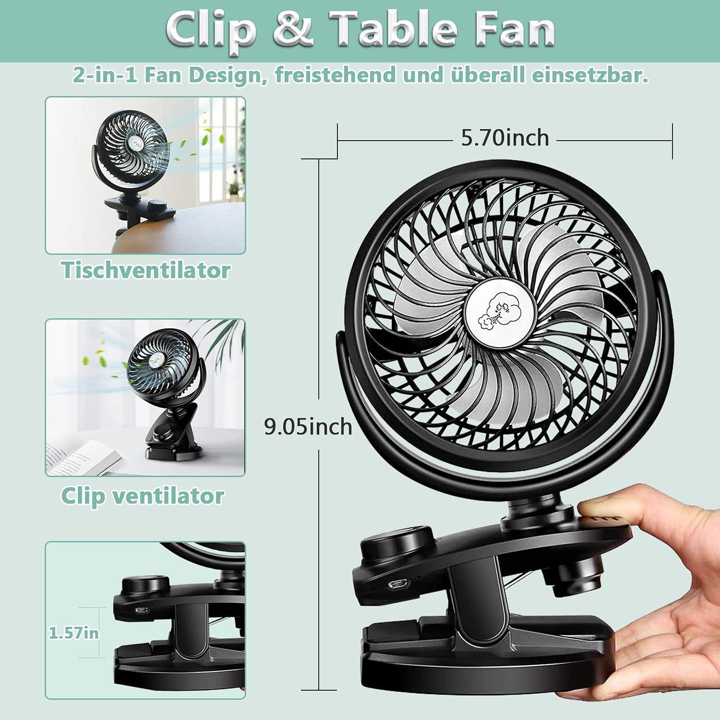 Clip, Schwarz