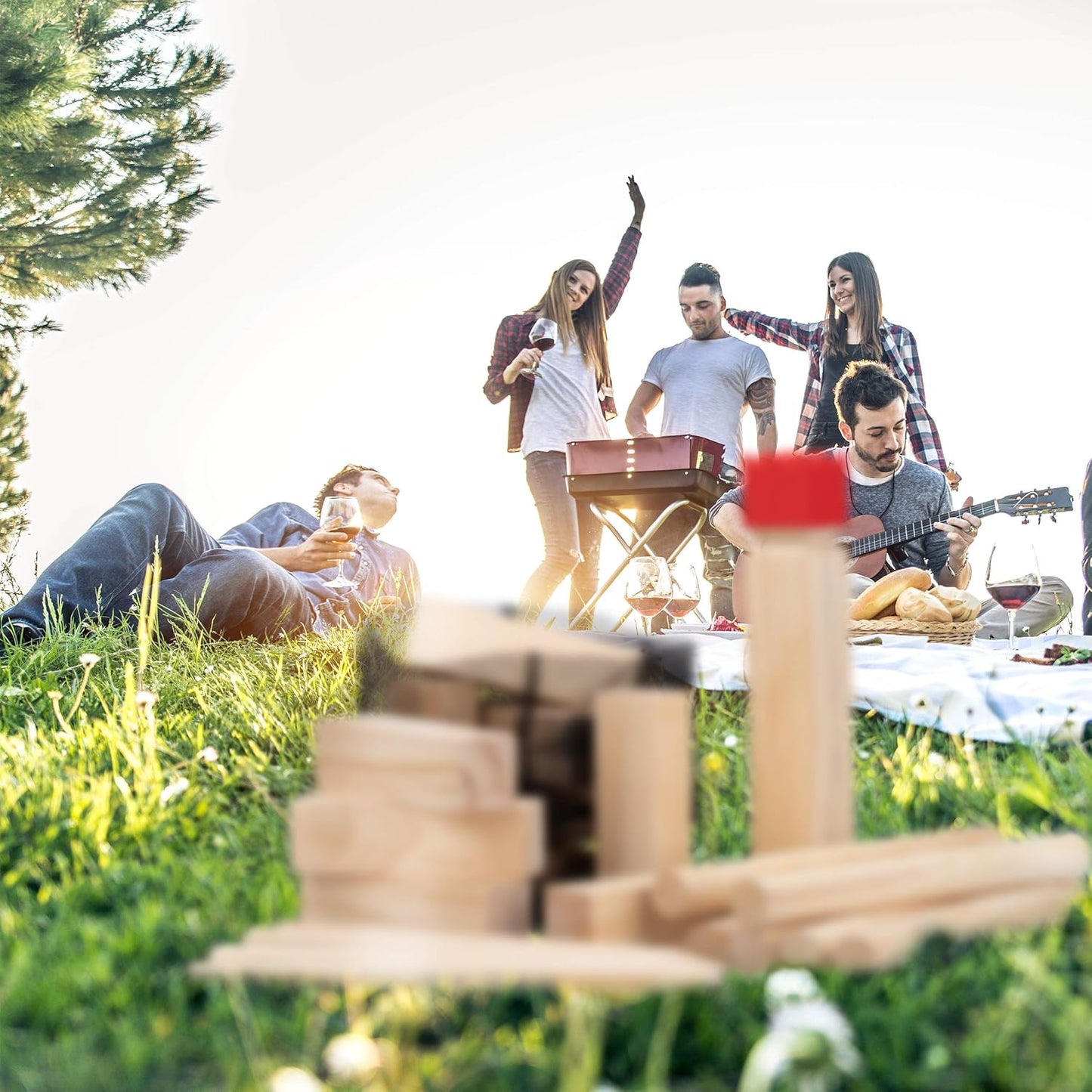 Kubb, Single