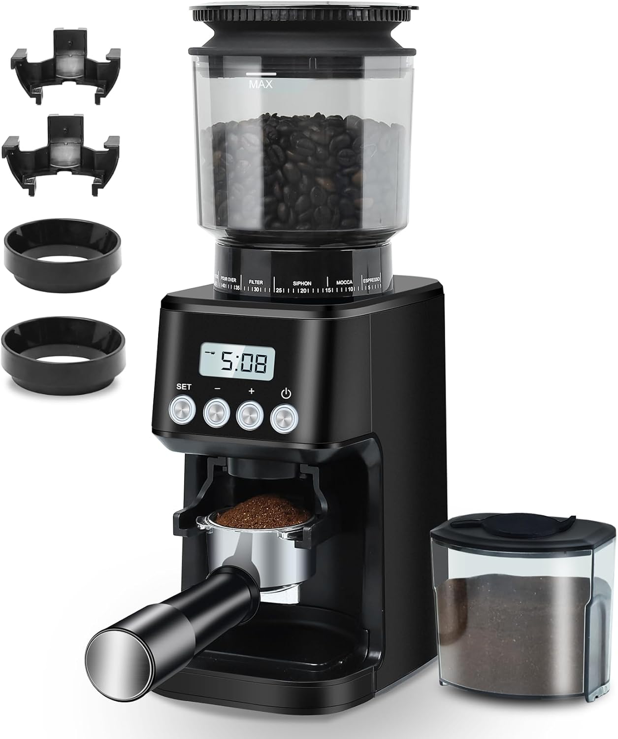 Kaffeemühle, Schwarz
