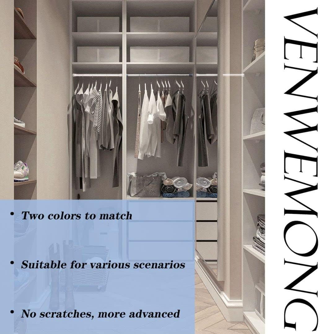 Teleskop-Duschstange ohne Bohren, Schwarz 48-70cm(1PC)