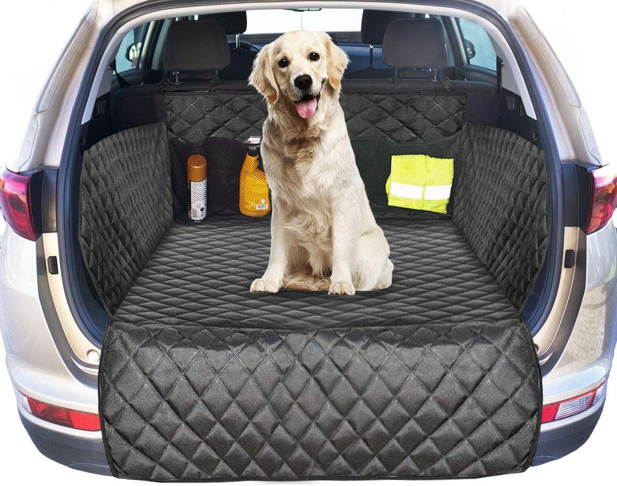 Autoschondecke für Hunde, Kofferraum Gesteppt