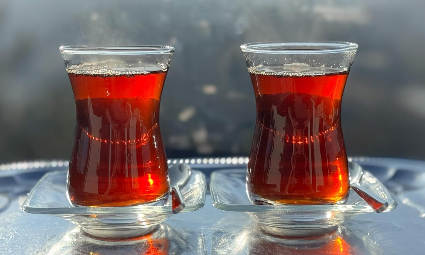 Türkisches Tee-Set Ajda-Sultan, 18-teilig
