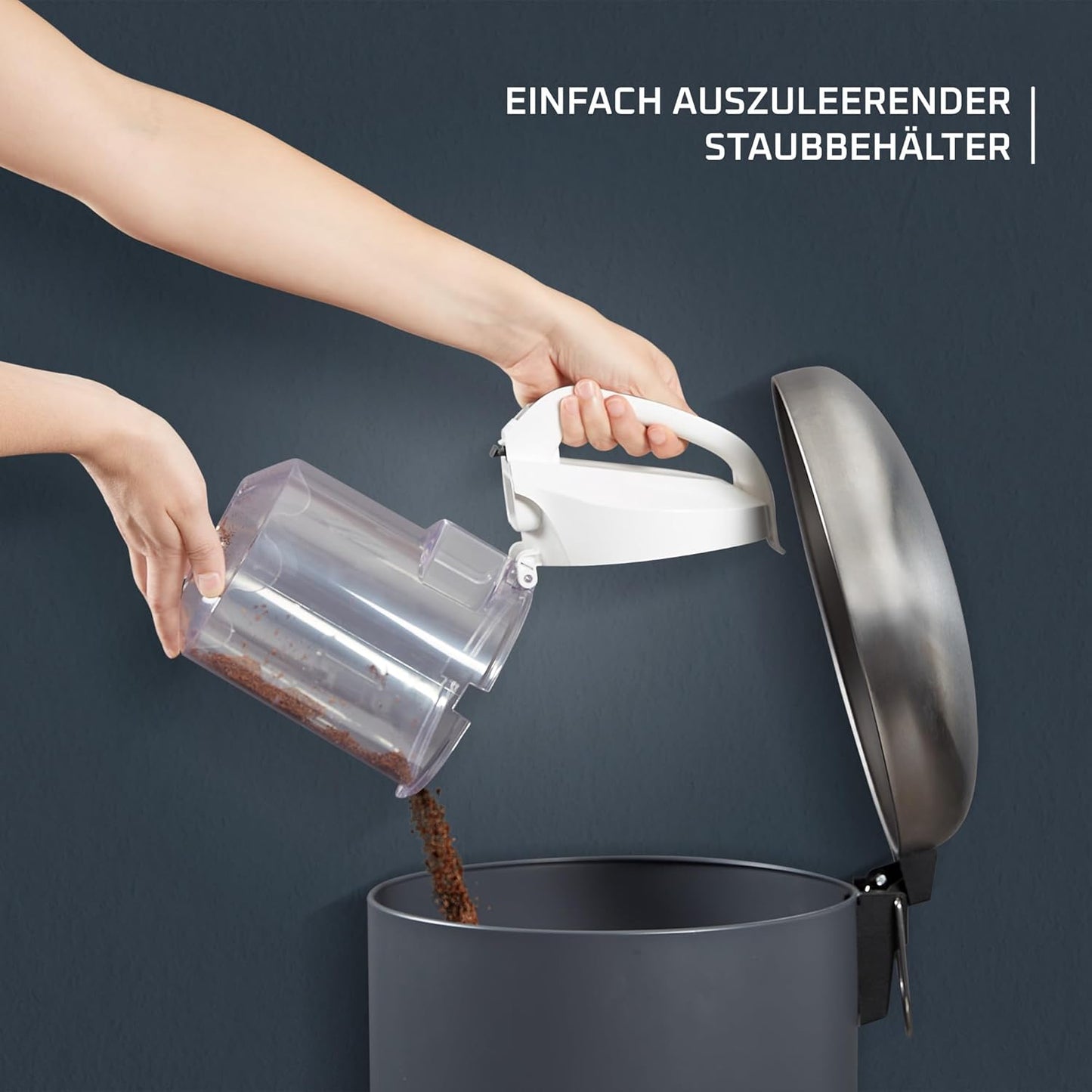 Swift Power Cyclonic Bodenstaubsauger RO2917, beutellos, 1,2l Staubbox