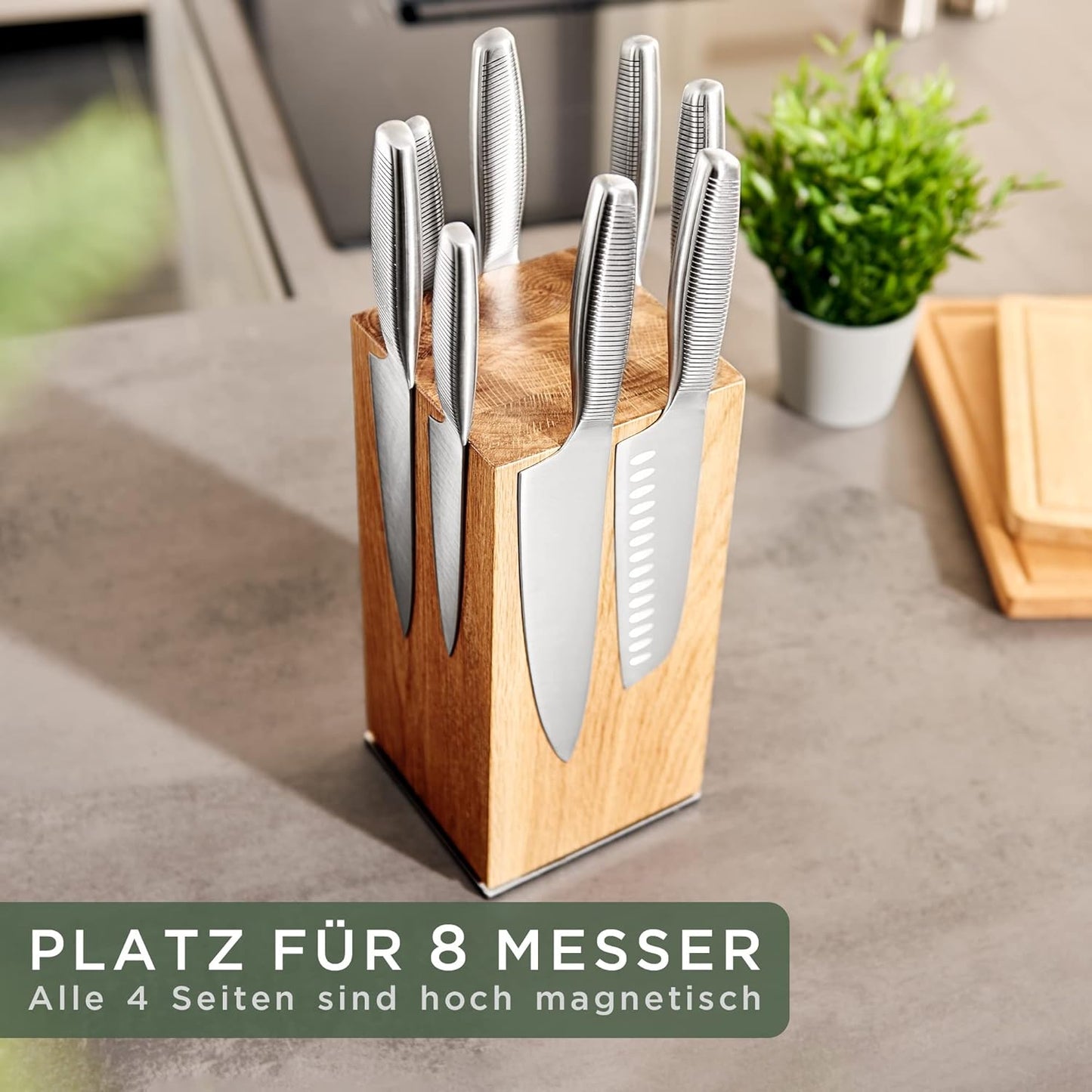 Design Messerhalter, 360°