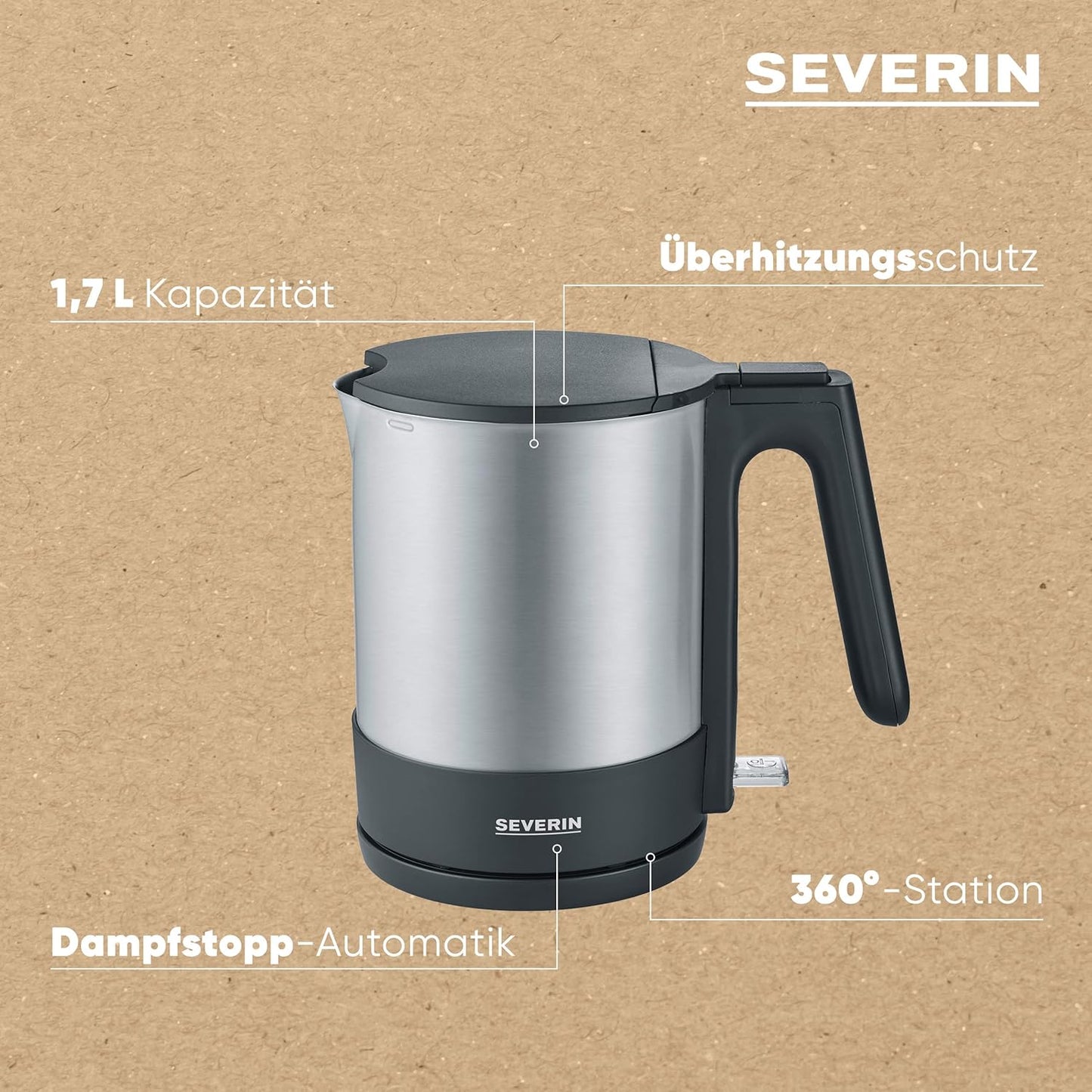 Wasserkocher WK 3409, Single