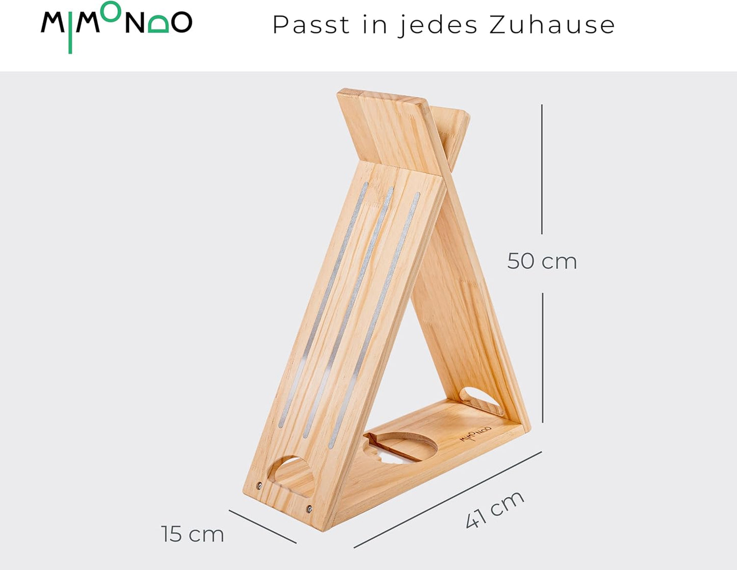 Tonieregal aus Holz für 60 Figuren, TIPI