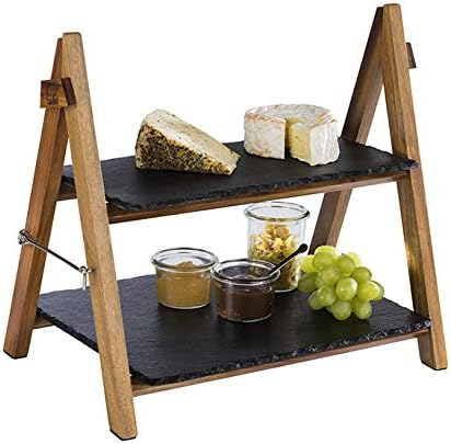 2-stufiges Serviergestell, 36.5 x 26.5 x 34 cm