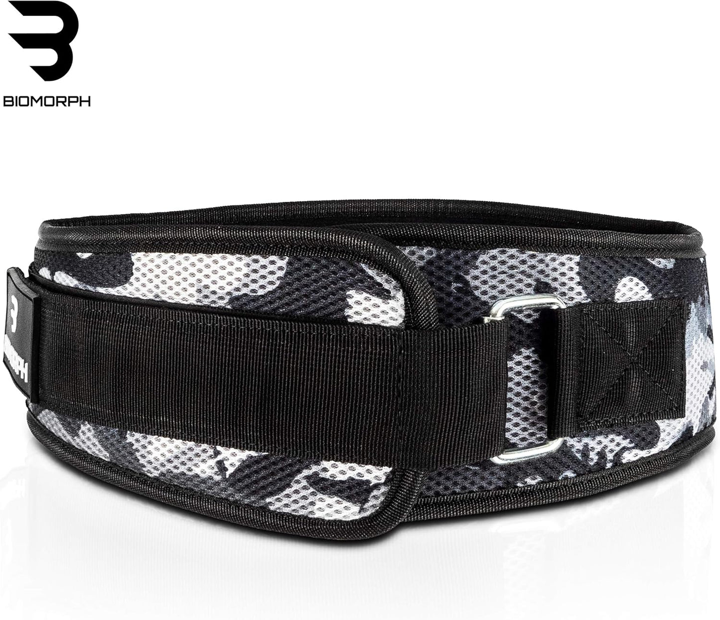 Gewichthebergürtel für Krafttraining & Powerlifting, Military Camo S - 80cm