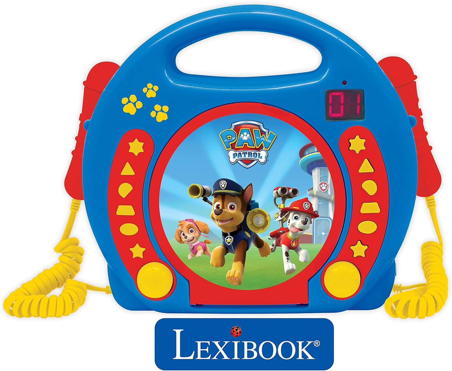 CD-Player mit Mikrofone Paw Patrol, Paw Patrol