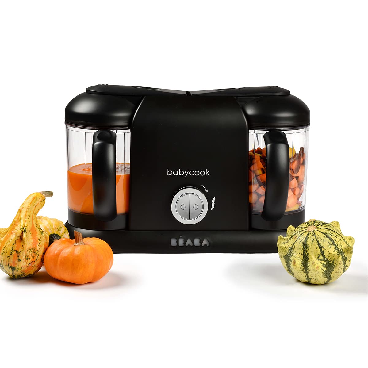 Babycook Duo 4-in-1 Babynahrungszubereiter, Schwarz