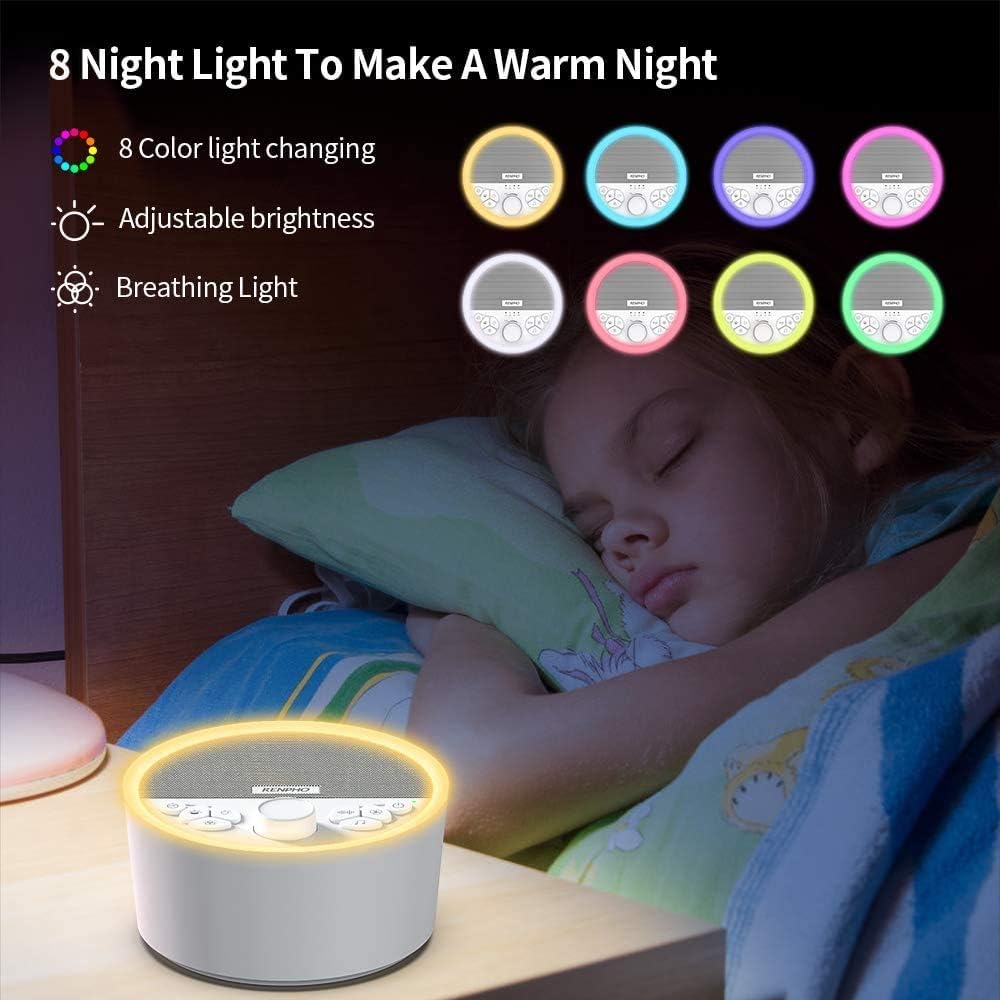 White Noise Sound Machine WNM009-WH, WNM009-WH