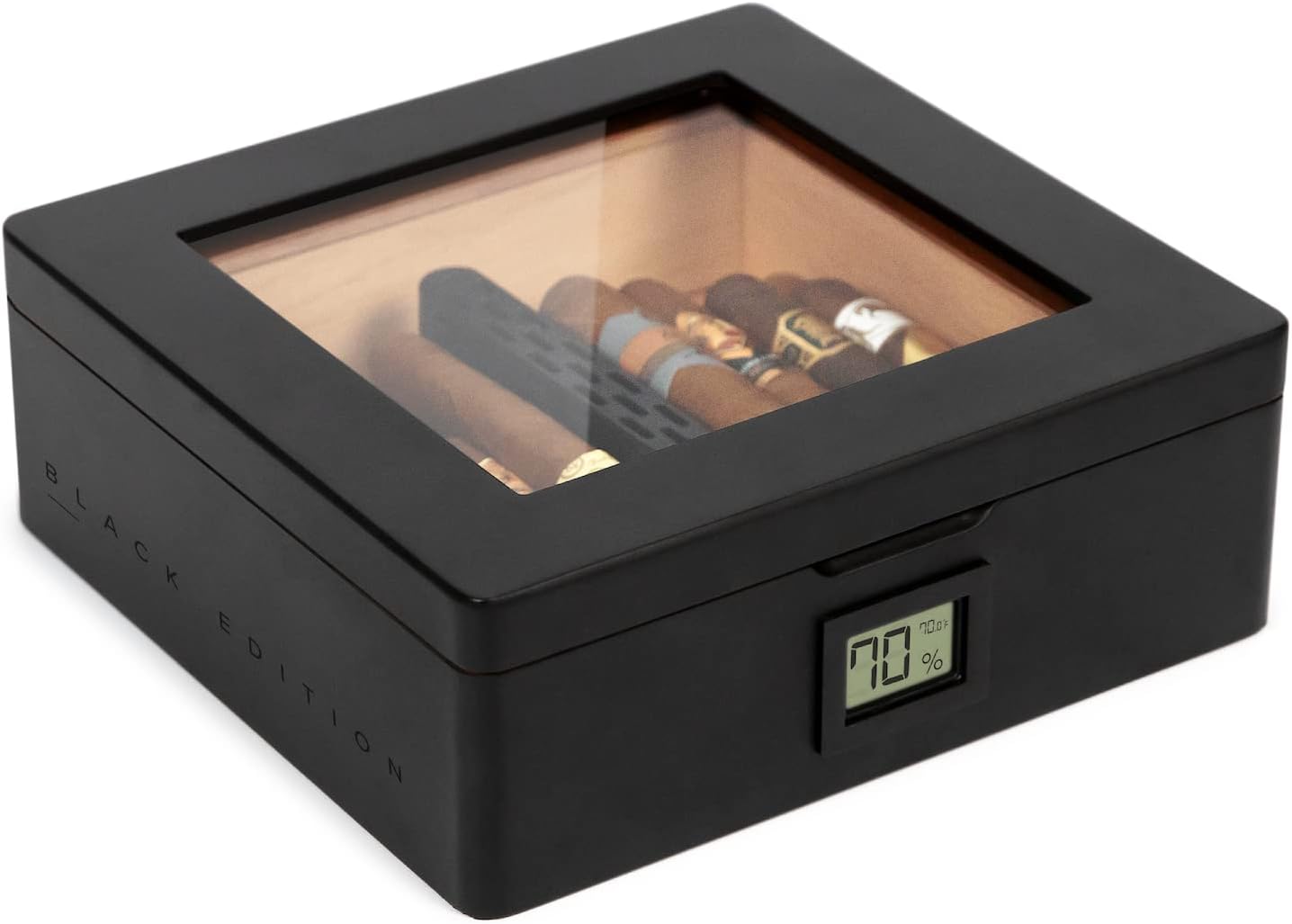 Humidor, Schwarz