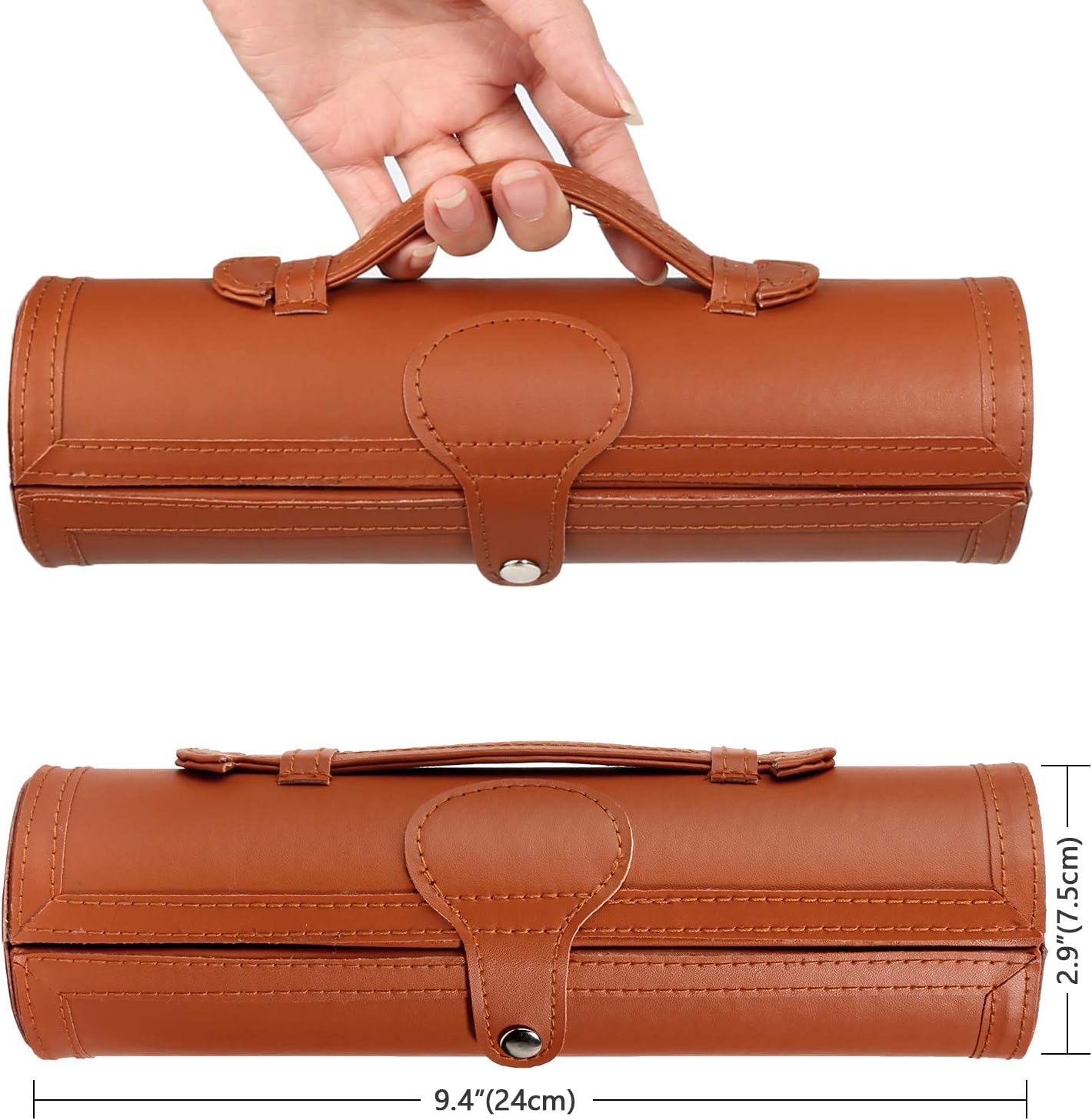 12-teiliges Schuhputz-Reise-Set im Etui