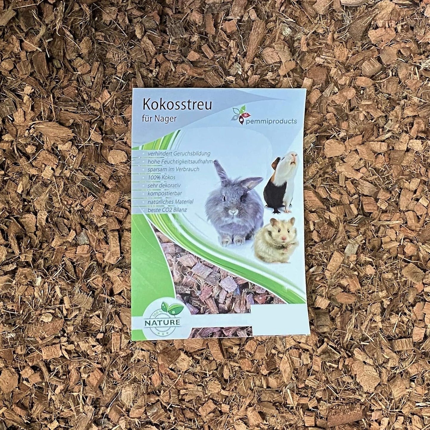 Kokosstreu für Nager