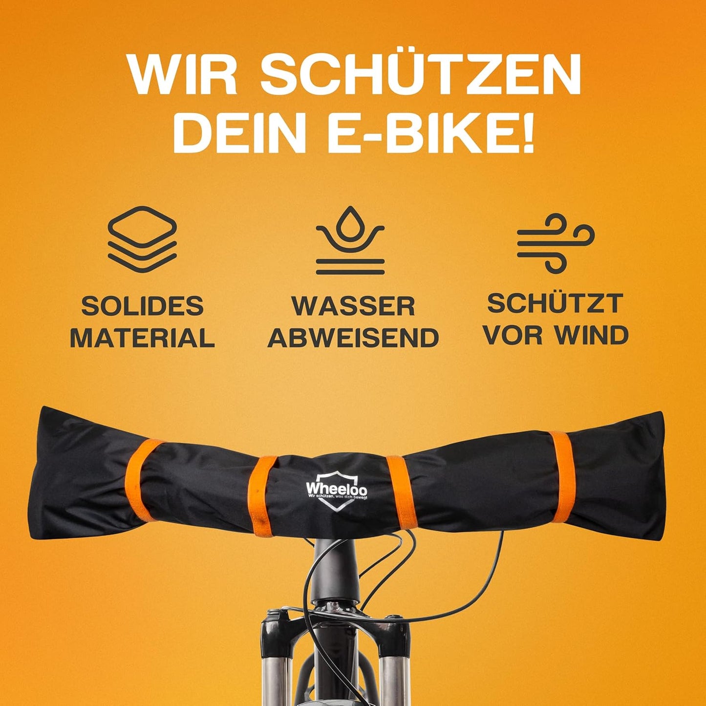 Lenkerschutzhülle für Fahrräder und E-Bikes