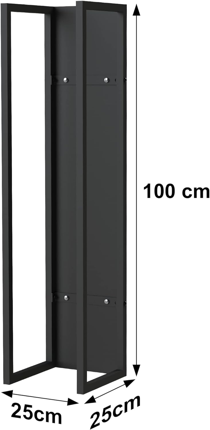 Kaminholzregal 96357, Höhe 100 cm