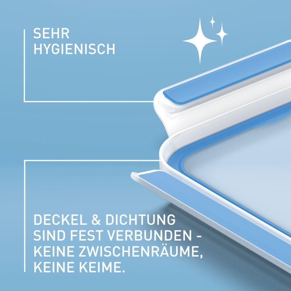 Clip & Close Frischhaltedosen-Set N10313, 3-teilig 1l