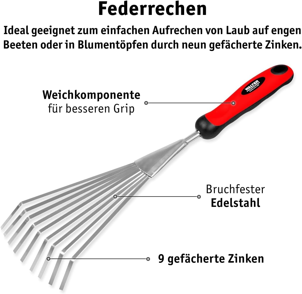 5-teiliges Gartenwerkzeug-Set