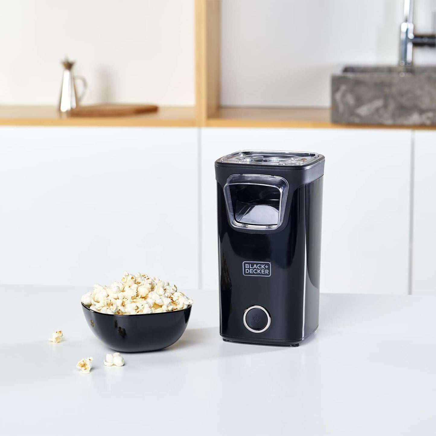 Popcornmaschine mit Heissluftfunktion