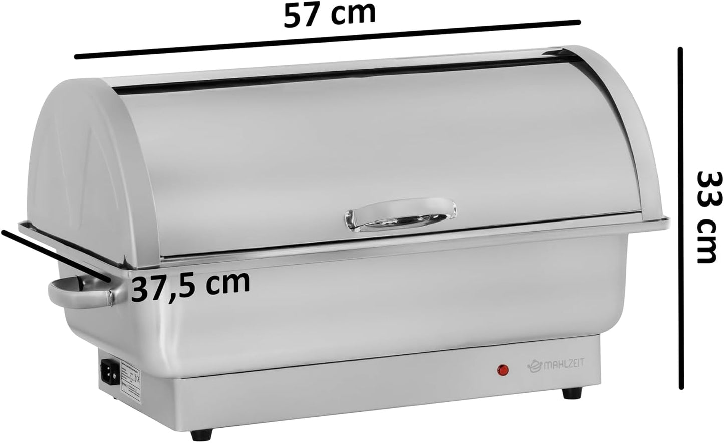 Elektrischer Chafing Dish mit Rolltop, 9L
