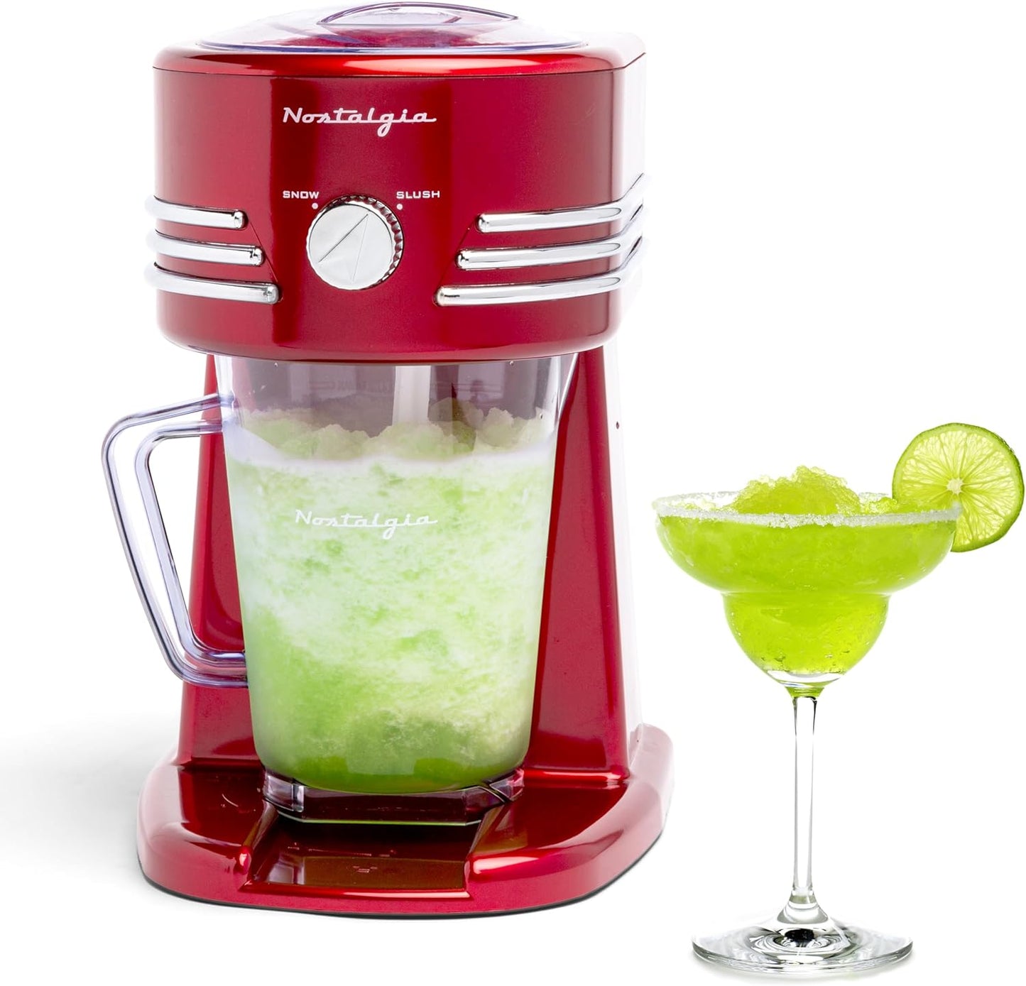 Gefrorene Getränkestation für Slush und Cocktails, Red