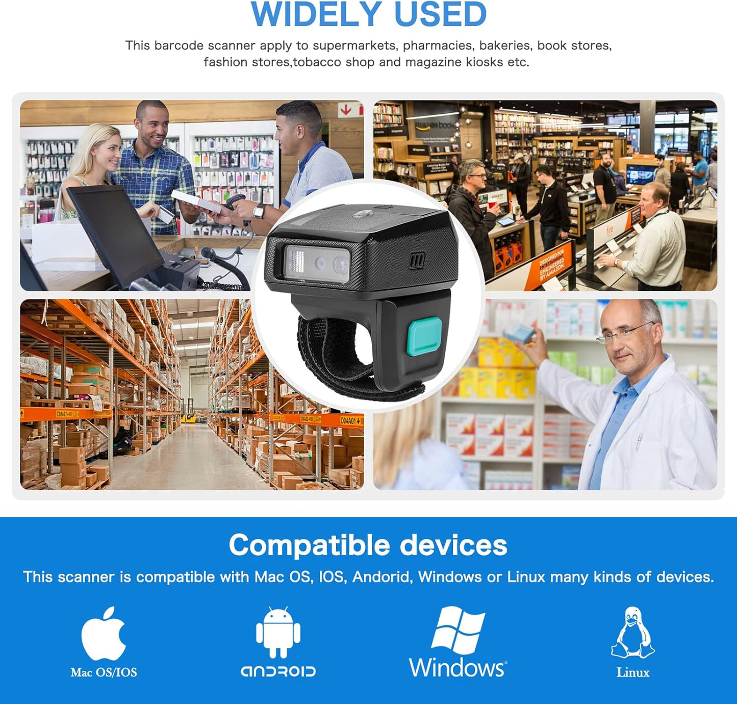 Ring Scanner RS9000, Rs-9000