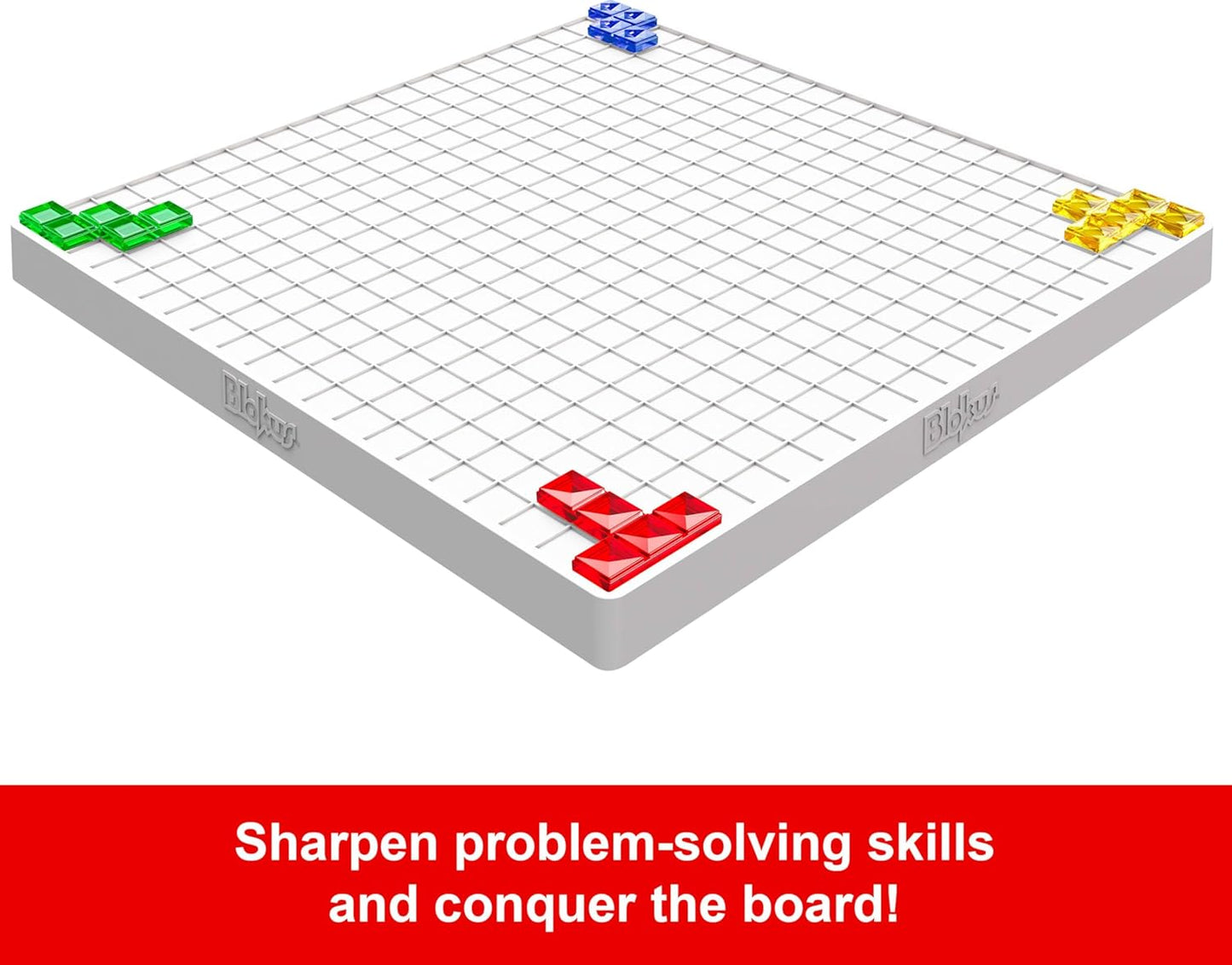Blokus Strategiespiel für 2-4 Spieler, Standardverpackung Single