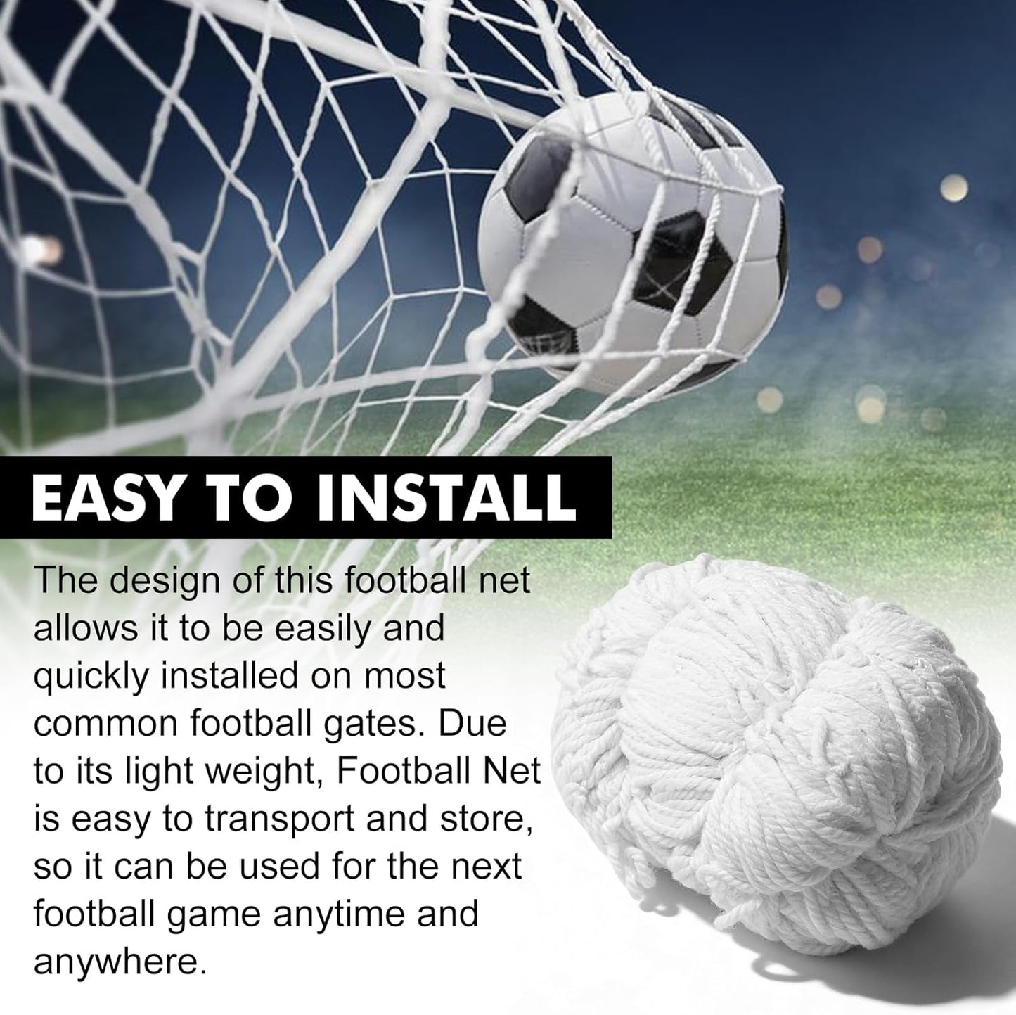 Fussballtornetz Ersatznetz 1,8 x 1,2 m