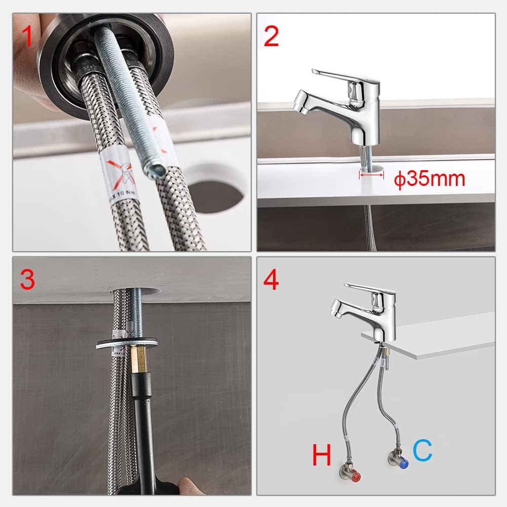 Waschtischarmatur, Wasserhahn Single