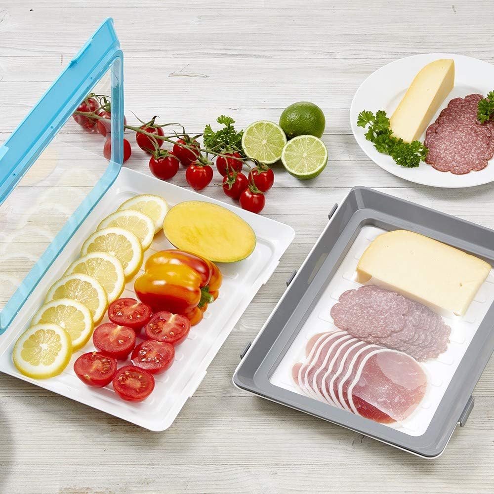 Aufschnittboxen-Set Click&Fresh, BPA-frei