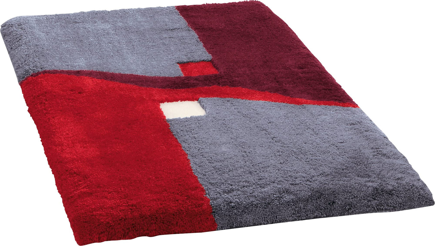 Badematte Athen, 80x140 cm, Rot Badematte - 80x140 cm