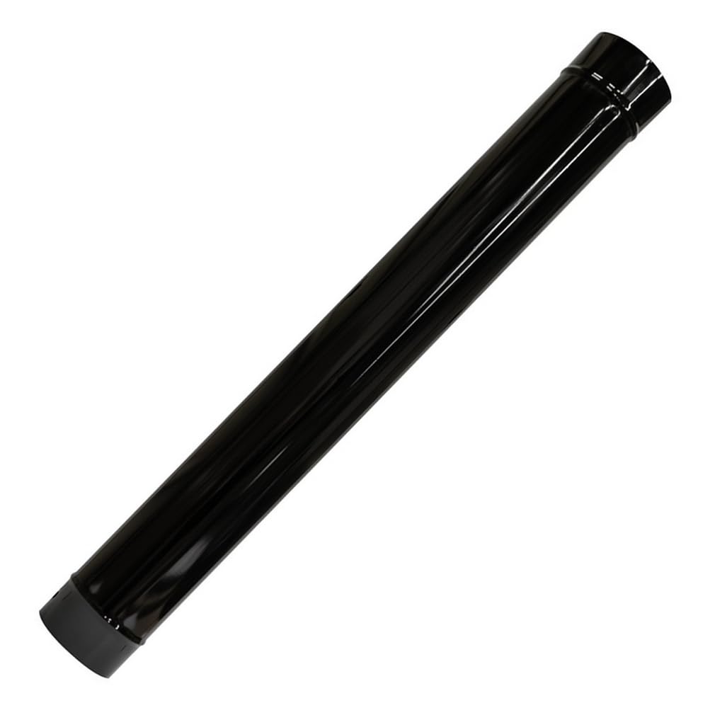 Rauchrohr für Kaminöfen, 1000 mm, Ø 120 mm, Ø 120 mm Rohr 1000 Mm