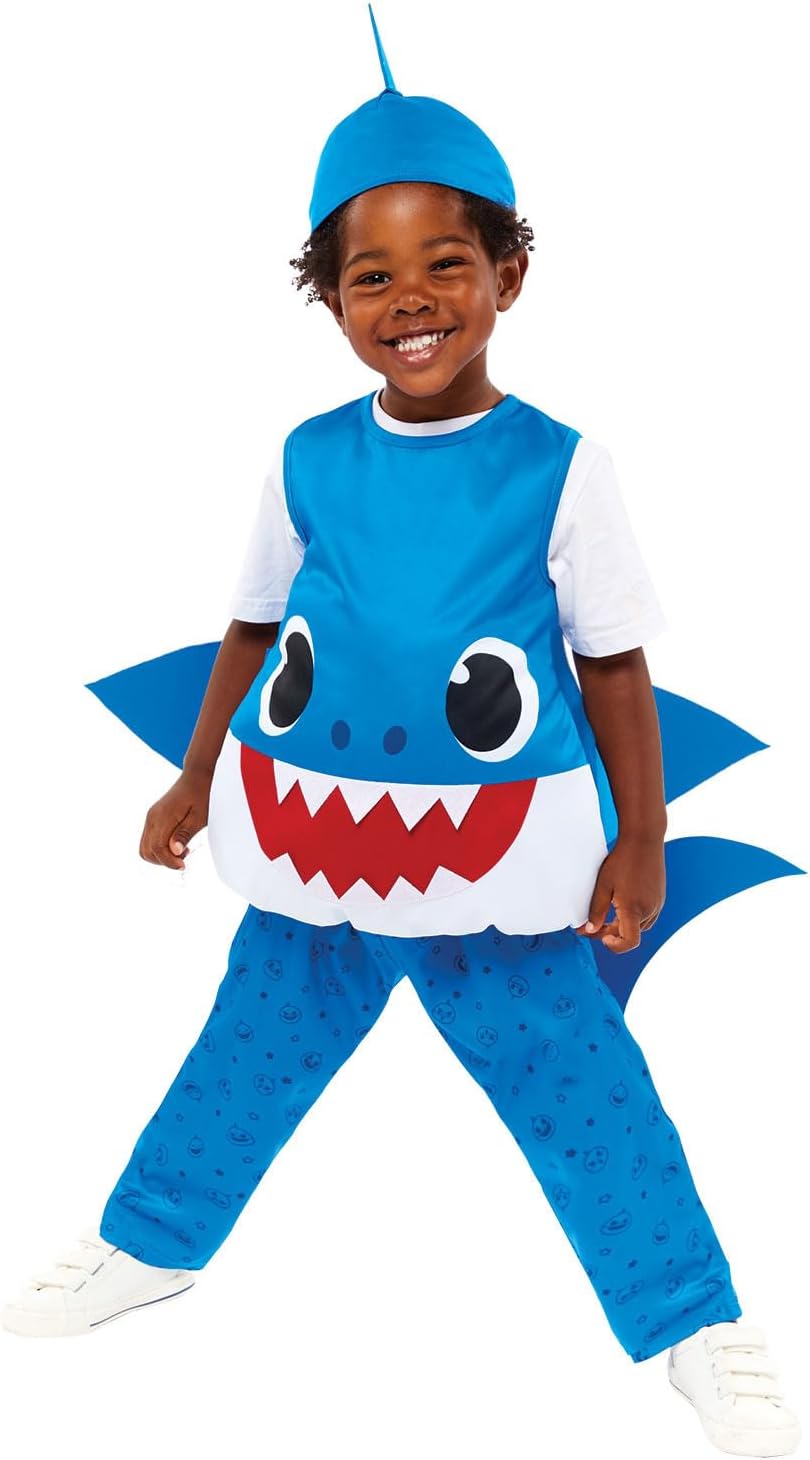 Kinderkostüm Daddy Shark, 92