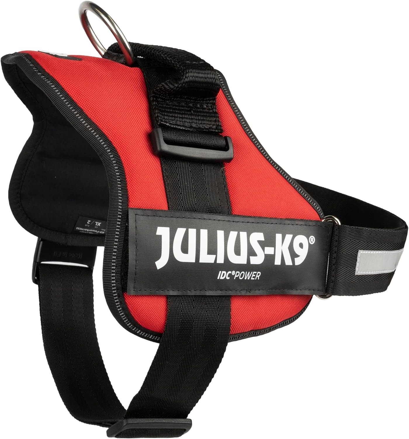 Powergeschirr für Hunde, XL/2 Rot