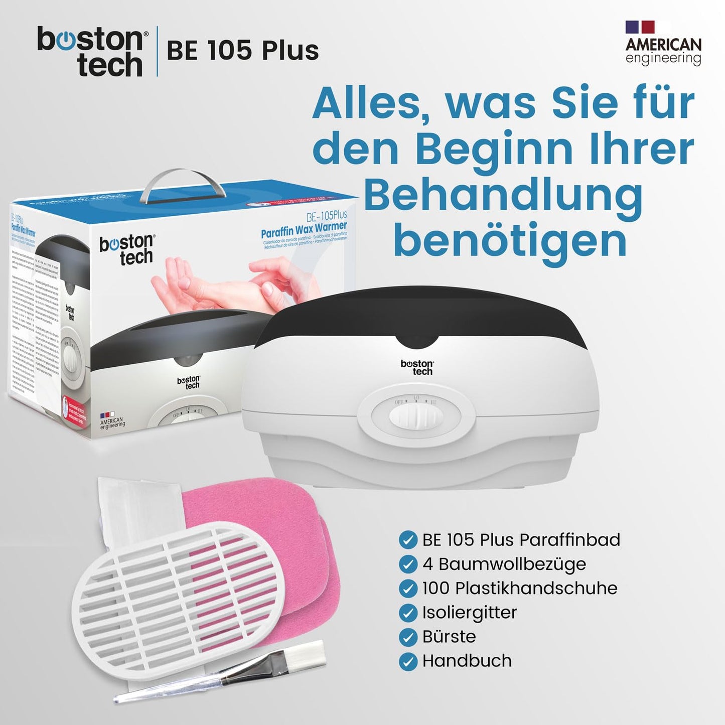 Paraffinbad für Muskelschmerzen & Arthritis
