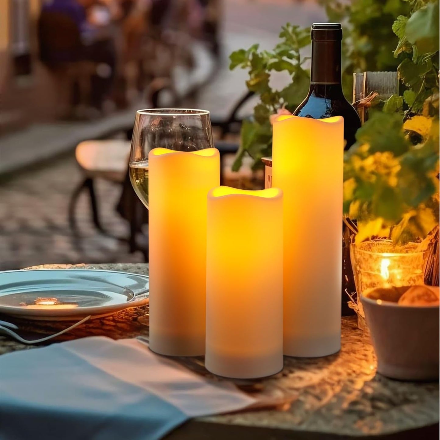 12 Stück LED-Kerzen, Kleine Wasserdichte Kerzen - 12pcs