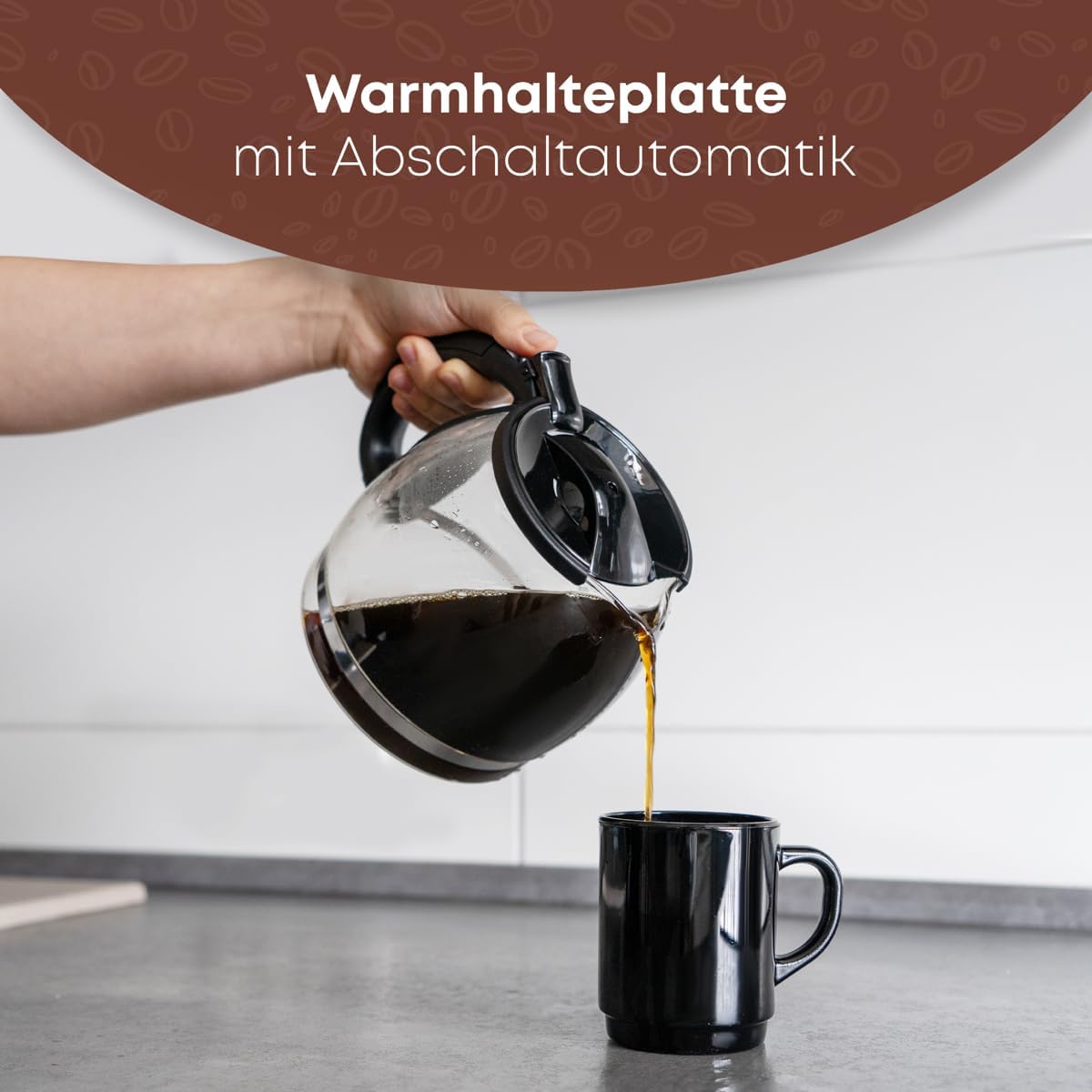Kaffeemaschine KA 3473, Schwarz