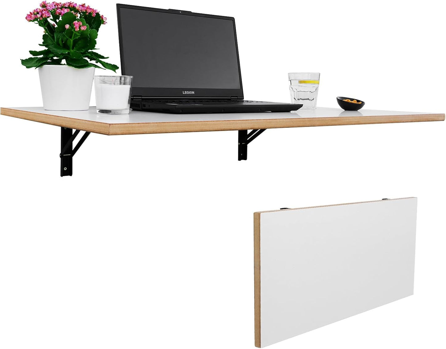 Wandklapptisch, 90x60 Weiss