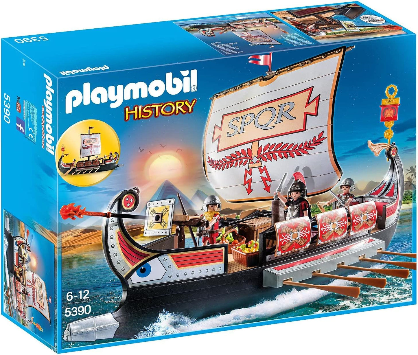 5390 Römische Galeere, Konstruktionsspielzeug
